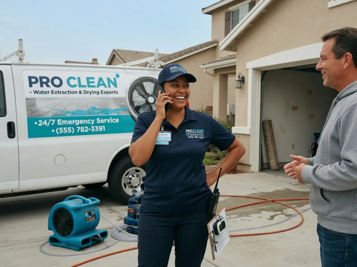 Water Extraction & Drying Oakdale, CA FAQs
